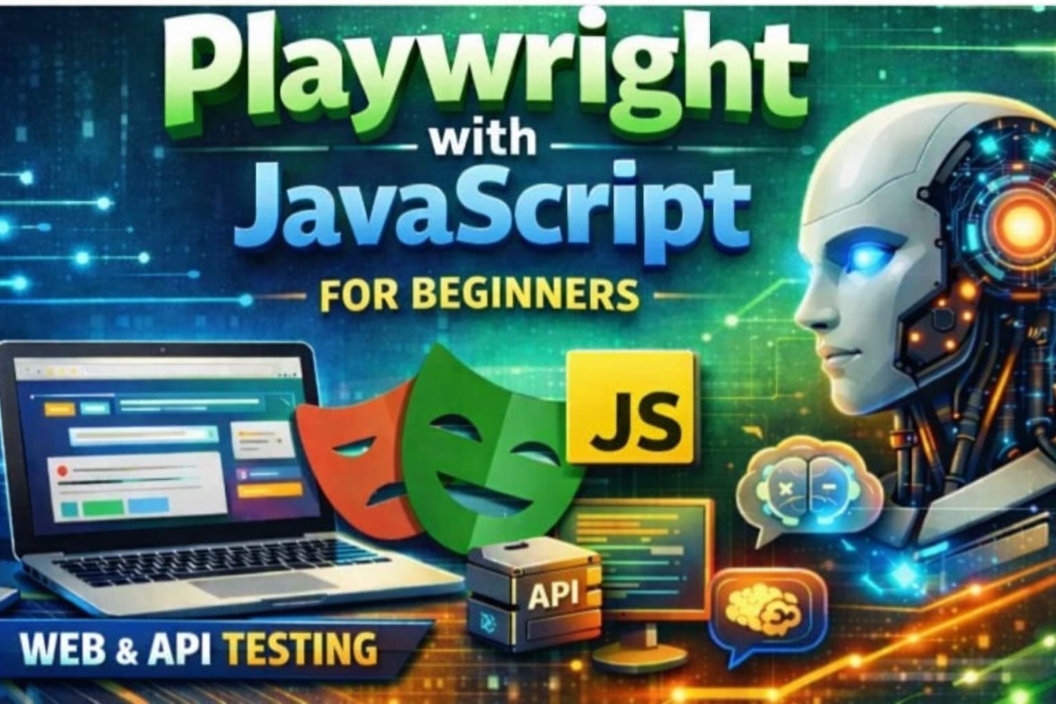 Playwright using JavaScript with AI